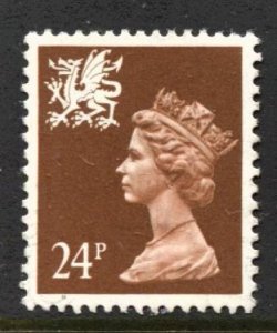 STAMP STATION PERTH Wales #WMH44 QEII Definitive Used 1971-1993