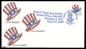 #3269 Uncle Sam Hat Kribbs FDC