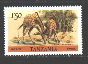 Tanzania. 1985. 168s. Giraffes fauna. MNH.