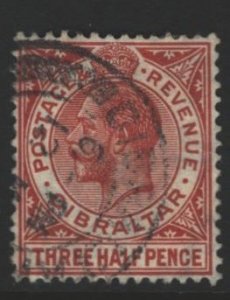 Gibraltar Sc#78a Used