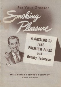 1950 - Pipe Catalog from Mail Pouch Tobacco - Ephemera 1229