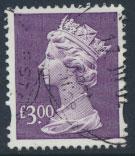 GB QE II Machin - SG Y1802   Used  £3 dull violet