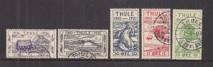 GREENLAND - THULE  SC# 1-5  FVF/U