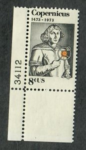 1488 Corpernicus MNH plate number single PNS