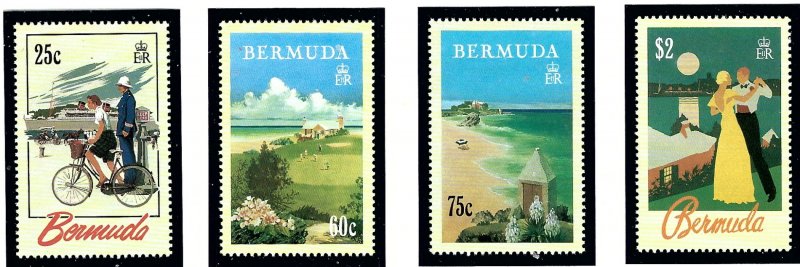 Bermuda 644-47 MNH 1993 Tourism    (ap1884)