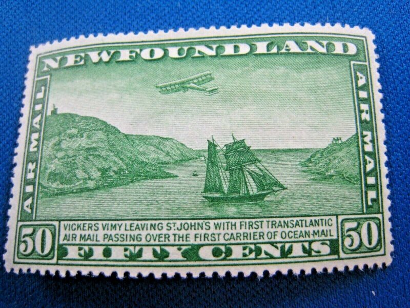 NEWFOUNDLAND  1931  -  SCOTT # C10  -   MH   (Hn8)