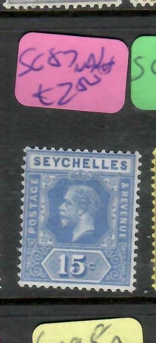 SEYCHELLES  (P2705B)   KGV  15C  SG  87A   MNH