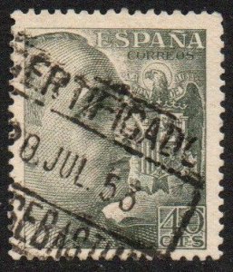 Spain Sc #697 Used