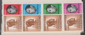 Lesotho Scott #1-4 Stamp - Mint Set