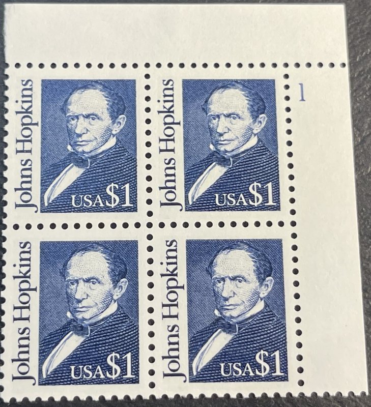 U.S.# 2194-MINT/NEVER HINGED---UR PLATE # BLOCK OF 4---1989