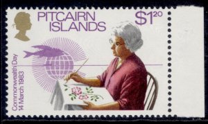 PITCAIRN ISLANDS QEII SG237w, 1983 $1.20, NH MINT. Cat £80. WMK CROWN TO RIGHT