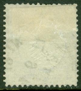 EDW1949SELL : GERMANY Scott #14 Used. Nice stamp. Tiny thin. Catalog $130.00.