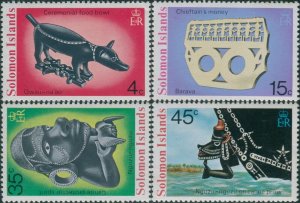 Solomon Islands 1976 SG301-304 Artefacts set MLH