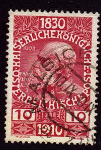 Austria 133 Franz Josef. 1910