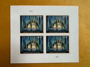 US USA USPS Authentic Great Island Ice Caves #Scott 5430 Sheet of 4 in MNH VF
