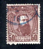 Belgian Congo #9  VF  Used,  CV $32.50   .....   0570008