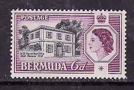 Bermuda-Sc.#168-unused NH set-id5-Perot Post Office-QEII-1959-