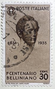 AlexStamps ITALY #350 VF Used 