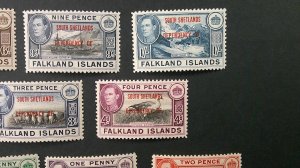 Falkland Island Deps. 1944 Scott# 5L1-5L8 complete MNH VF-XF set of 8