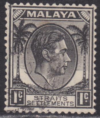 Straits Settlements 238 King George VI 1945