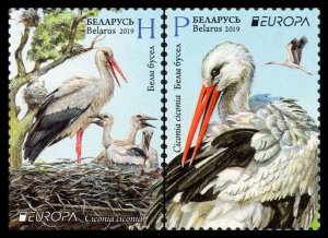 2019 Belarus 1300-1301 Europa Cept - Birds 4,60 €