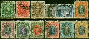 Southern Rhodesia 1931-34 Set of 12 to 1s6d SG15-24 Good Used 