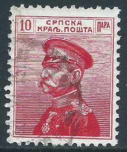 Serbia, Sc #112, 10p Used