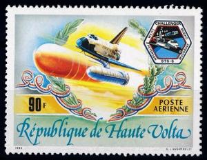 [64472] Burkina Faso Upper Volta 1983 Space Travel Challenger From Set MNH