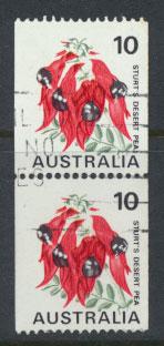 Australia SG 468d coil stamp pair - Used  