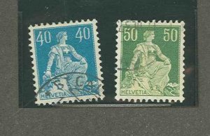 Switzerland #139/139A  Multiple