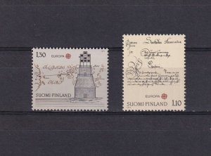SA08c Finland 1979 EUROPA Stamps - Post and Telecommunications mint stamps.