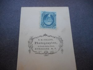 # R 13c Mint on Photo by E. M. Collins