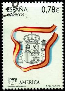 Spain #3750  Used - Coat of Arms (2010)