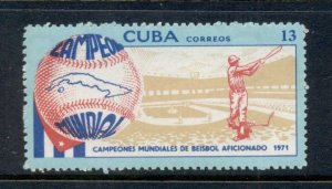 Caribbean Is 1971 Baseball MUH