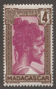 Madagascar stamp,  Scott#148,  mint,  hinged,  #M-148