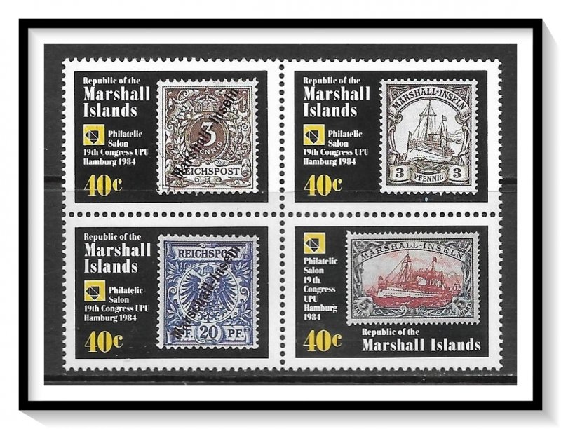 Marshall Islands #53a UPU Congress Block MNH