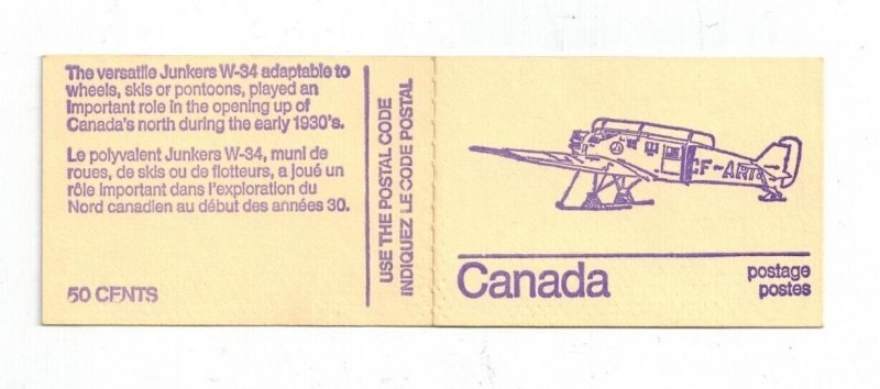 Canada BK76 booklet error Repeating 10