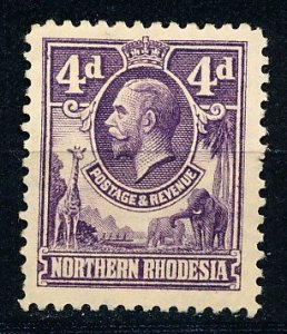 Northern Rhodesia #6 Single MH
