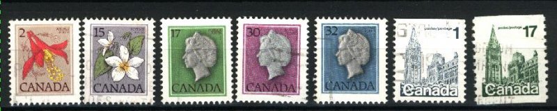 Can #782,787,789,791-92,797,806   used VF PD