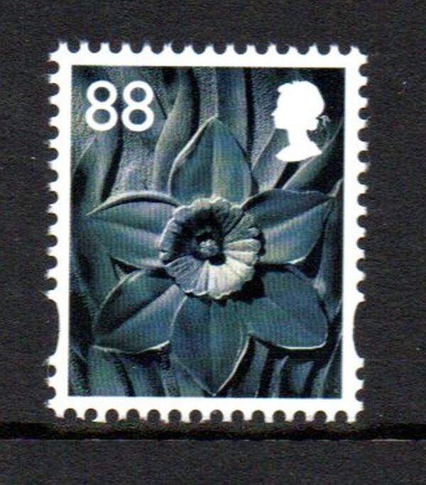 Great Britain Wales  42 2013 88p  Daffodil stamp mint NH