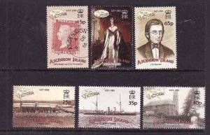 Ascension-Sc#777-82-Unused NH set-Age of Victoria-2001-