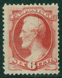 USA : 1870. Scott #148 Mint OG. True vivid color. PSAG Cert. Catalog $1,000.00.