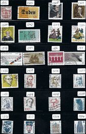 #7 LOT  GERMANY 24 USED ALL DIFFERENT   SEE DESCRIPTION