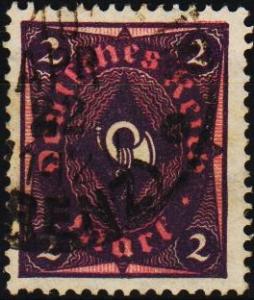 Germany. 1921 2m S.G.190 Fine Used