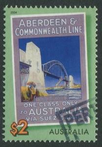 BON VOYAGE 2004 - $2 ABERDEEN & COMMONWEALTH LINE - USED