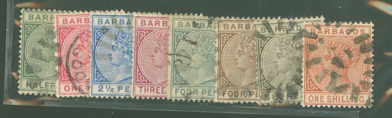 Barbados #60-67 Used