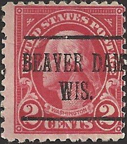 # 554 USED CARMINE GEORGE WASHINGTON