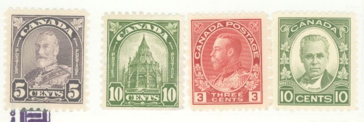 Canada #169/190  Multiple