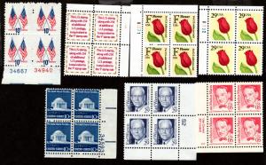 U.S. Mint NH Plate Blocks Face $4.64!