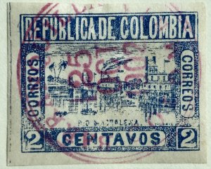 AlexStamps COLUMBIA #195 VF Used 